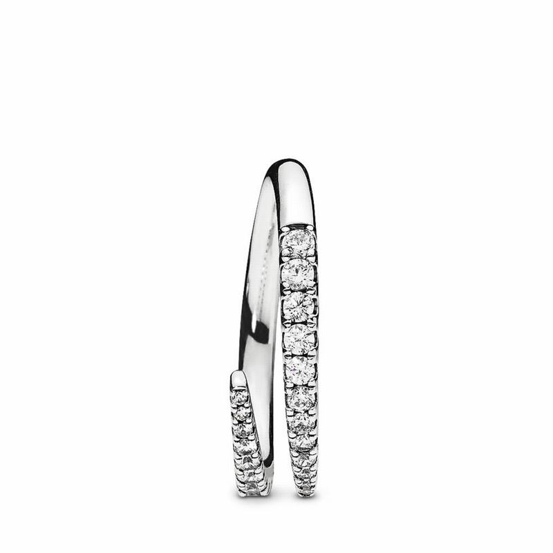 Pandora Shooting Star Stackable Ring Clearance NZ, Sterling Silver (701345-BOF)